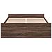 Giroletto Cassetti Rovere Marrone 120x190 Cm Legno Multistrato - Foto miniatura 3