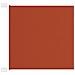 Paravento Verticale Terracotta 140x800 Cm In Tessuto Oxford - Foto miniatura 1
