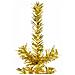Lusso Casadino -  Albero Natale Artificiale Sottile A Metà Con Supporto Oro 240cm - Foto miniatura 5