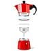 KFR 340 caffettiera manuale Moka Rosso - Foto miniatura 7