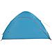 Tenda da Campeggio a Cupola per 4 Persone Blu Impermeabile - Foto miniatura 5
