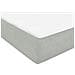 Giroletto a Molle con Materasso Grigio Chiaro 80x210 cm Velluto - Foto miniatura 9