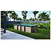 Piscina In Legno Aqua 7x3.75 - H. 1.45 M Fissate Su Calcestruzzo Esistente - Foto miniatura 1