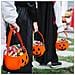Set Di 6 Sacchetti Di Caramelle Di Halloween Con Motivo A Zucca - Foto miniatura 2