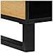Tavolino da salotto Marrone e Nero 80 x 50 x 40 cm - Foto miniatura 8
