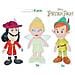 Peter Pan Peluche Vendita Unitario Soggetto Casuale - Foto miniatura 1