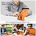 Custodia Magnetica A Libro 2-in-1 Compatibile Con Iphone 17 - Antiurto E Dissipazione Del Calore Orange - Foto miniatura 4