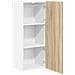 Armadio pensile con porta Riga Rovere Sonoma 40 x 31 x 100 cm - Foto miniatura 5