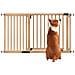 Bettacare Cancelletto Elegance In Legno, Naturale, 145cm - 153cm, Cancelletto Di Sicurezza A Pressione, Passaggio Extra Largo Di 73cm - Foto miniatura 1