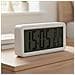 Sveglia Digitale Moderna Con Termometro E Igrometro 3v Design Minimalista - Foto miniatura 3