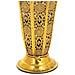 Vaso In Metallo Dorato 16x12x38,5h Cm - Foto miniatura 6