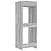 Mobiletto per lavatrice Grigio Sonoma 67,5 x 68 x 200 cm - Foto miniatura 8