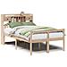 Letto Libreria senza Materasso 135x190 cm in Legno di Pino - Foto miniatura 1