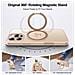 Cover per iPhone 16 Pro Max - TPU+PC, Oro Rosa, MagSafe - Foto miniatura 4