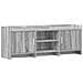 Mobile TV 130 x 33 x 47 cm Sonoma grigio Legno ingegnerizzato - Foto miniatura 1