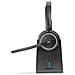 L118 Auricolare Wireless A Padiglione Ufficio USB tipo-C Bluetooth Base di ricarica Nero - Foto miniatura 4