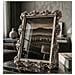 Cornice Portafoto Florence Argento Barocca 15x20 Cm - Foto miniatura 5