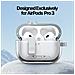 Custodia per AirPods Protective per Apple AirPods Protective - TPU, Trasparente - Foto miniatura 4