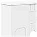 Cornice per camino Bianco 93 x 20 x 89 cm Legno ingegnerizzato - Foto miniatura 7