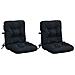 Cuscini per Sedia Alta in 2 Pezzi VIANEN 2 pcs 100% Poliestere - Foto miniatura 1