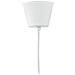 I-VICTORIA / S42 - Lampadario a sospensione bianco con raffinato decoro rosso e cromato 60 watt E27 - Foto miniatura 4
