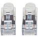 ICOC LS6A-010 - Cavo di rete Patch in rame Cat. 6A Grigio SFTP 1 mt - Foto miniatura 4