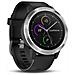 Vivoactive 3 in acciaio con GPS Bluetooth e Cardiofrequenzimetro Colore Nero / Argento - Foto miniatura 1