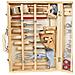 Valigia Attrezzi ""deluxe"" In Legno 48 Pezzi - Foto miniatura 6