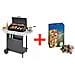 Barbecue A Pietra Lavica Xpert 200ls Rocky Campigaz - Foto miniatura 1