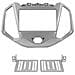 Mascherina Adattatore Autoradio 03737 Con Foro 2din Argento Ford Ecosport Dal 2014 Al 201 - Foto miniatura 1