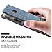 Custodia Compatibile Con Nokia Lumia 929 / 930 In Blu Scuro Nero - Coperchio Protettiva Con Chiusura Magnetica, Funzione Stand E Tasca Per Le Carte - Foto miniatura 7
