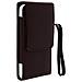 Custodia Cintura Smartphone 4,7 Pollici Portaschede Attacco Clip Marrone - Foto miniatura 3