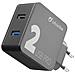 Caricabatterie Rete 2usb 18wqc+12wn - Foto miniatura 1