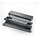 Cat. 5e 19" Patch Panel, 24 Ports, STP black, Nero - Foto miniatura 1