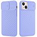Custodia Compatibile Con Apple Iphone 13 In Viola Opaco - Coperchio Protettivo In Silicone Tpu Flessibile E Con Protezione Per La Fotocamera - Foto miniatura 1
