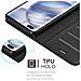 Custodia Compatibile Con Honor 30 Pro In Nero Carbone - Coperchio Protettiva Con Chiusura Magnetica, Funzione Stand E Tasca Per Le Carte - Foto miniatura 5