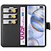 Custodia Compatibile Con Honor 30 Pro In Nero Carbone - Coperchio Protettiva Con Chiusura Magnetica, Funzione Stand E Tasca Per Le Carte - Foto miniatura 6