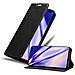 Custodia Compatibile Con Samsung Galaxy S10 5g In Nero Di Notte - Coperchio Protettiva Con Chiusura Magnetica, Funzione Stand E Tasca Per Le Carte - Foto miniatura 1