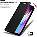 Custodia Compatibile Con Samsung Galaxy S10 5g In Nero Di Notte - Coperchio Protettiva Con Chiusura Magnetica, Funzione Stand E Tasca Per Le Carte - Foto miniatura 7