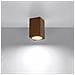 Applique Da Soffitto In Legno Keke 10 Legno 100xø60 Mm Legno - Foto miniatura 11