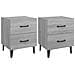 Comodini 2 Pz Grigio Sonoma 40x35x47,5 Cm - Foto miniatura 1