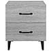 Comodini 2 Pz Grigio Sonoma 40x35x47,5 Cm - Foto miniatura 3