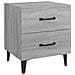 Comodini 2 Pz Grigio Sonoma 40x35x47,5 Cm - Foto miniatura 4