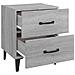 Comodini 2 Pz Grigio Sonoma 40x35x47,5 Cm - Foto miniatura 5
