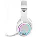 Mhw-100 White, Cuffie Wireless Argb Flow, Ultraleggero, Enc Attivo, Compatibilità Universale - Foto miniatura 2