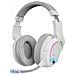 Mhw-100 White, Cuffie Wireless Argb Flow, Ultraleggero, Enc Attivo, Compatibilità Universale - Foto miniatura 1