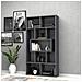 Libreria Face Grigio Cemento 90x30x170h Cm. - Foto miniatura 1