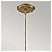 Lampadario Contemporaneo Echelon Acciaio Ottone Antico 4 Luci E14 - Foto miniatura 4
