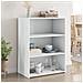 Credenza Bianca 70x41x93 Cm In Legno Multistrato - Foto miniatura 1