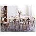 Tavolo Da Pranzo Allungabile Legno Chiaro 180/240 X 90 Cm Crosby - Foto miniatura 1
